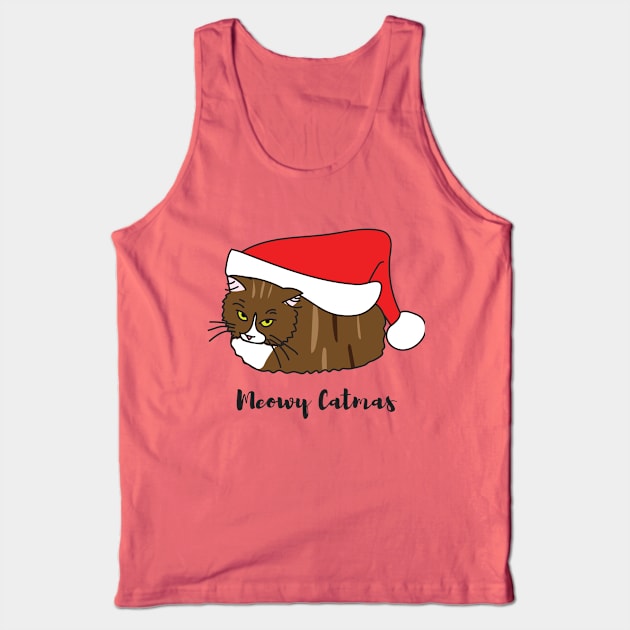 Meowy Catmas Tank Top by EmilyK